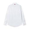 TB JL Camisa Marca de Moda Branca Quatro Barras Manga Interna Kefu Fita Manga Longa Quatro Barras Cor de Contraste Mercadoria Europeia Quebrar