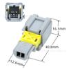 Luz de lectura de ambiente para Peugeot, luz de bienvenida, luz trasera de puerta, arnés de cableado, enchufe 9882-1021/1028/1025, vapor