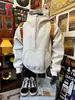 Sudadera Guapa Estilo Americano con Media Cremallera para Hombre 2025 Nueva Nicho Diseño de Cremallera Sudadera con Capucha Chaqueta Top Tendencia