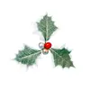 Decoração de Natal presente Decoração de árvore de Natal Guirlanda de Natal Rattan Acessórios DIY Material de plug-in de galho