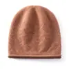 Chapéu de Tricô de Caxemira Novo para Outono e Inverno Chapéu Slouchy para Cabeça Grande para Mulheres Chapéu Versátil para Clima Frio Chapéu Quente Chapéu de Lã Jacquard
