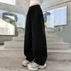Calça faca curva infantil feminina, calça comprida estilosa para crianças de médio e grande porte, novo estilo primavera e outono, casual para meninas, calça que emagrece, alonga a altura, moderna