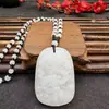 Corrente de Suéter de Jade Dongling Imitado Colar de Repolho de Jade Dongling Não Importa Marca Dragão Fênix Colar de Guanyin