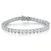 Pulsera de Diamante Redondo Completamente Diamantada 'Cielo Estrellado Vastamente Brillante' para Mujer, Nuevo Diseño de Nicho, Joyería de Moda Versátil y Elegante para Mujer