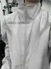 2026 Nueva Chaqueta de Patchwork Deconstruido de Primavera Otoño con Cuello Alto para Hombre Estilo Callejero de Alta Gama Ropa Exterior Americana Top al por Mayor