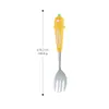 Colher de Aço Inoxidável 304, Talheres Infantis com Aparência de Desenho Animado, Colher para Comida de Bebê, Colher de Lingote, Colher para Comer, Colher de Sopa