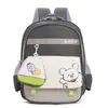 Mochilas Escolares Infantis Novo Estilo Coelho de Desenho Animado Mochilas Escolares de Jardim de Infância Meninos e Meninas Mochilas Fofas Mochilas Leves com Proteção para a Coluna