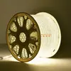 Tira de Luz COB 220V Exterior Impermeable 110V Interior Luz de Ambiente Integrada Luz Lineal Luz Decorativa LED Accesorios de Iluminación Zhongshan