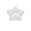 Accesorios de resina con diseño de estrella brillante, con dibujos animados de amor, hechos a mano, para hacer tú mismo, pequeños accesorios de resina, con agujeros para zapatos y hebillas, material de joyería.