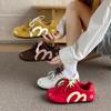 Zapatos Deportivos Casuales Transpirables de Suela Gruesa Bordados para Otoño Estilo Coreano Ins Tendencia Modelo Nuevo 2026 Forrest Gump para Mujer Y16
