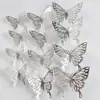 Atrezo fotográfico, adorno, decoración y fondo fotográfico de valle de mariposas de papel hueco metálico 3D