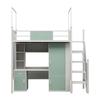Venta al por mayor de fábrica cama de apartamento universitario cama de dormitorio universitario mesa inferior cama perfil escritorio combinado litera escolar