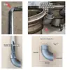 Cotovelo de Ferro Fundido Espessado Diâmetro 10cm Adequado para Fogão a Lenha Fogão de Panela de Chão Fogão Hub Fogão de Aquecimento Cotovelo de Tubo de Chaminé