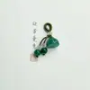 Nuevo Ágata Natural Loto Dosel Pequeño Deslizante Jade Hetian Pulsera Colgante Pequeño Colgante de Cristal Pulsera para Mujer Accesorios DIY