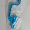Escova de ranhura manual em formato de cisne para limpar frestas em portas e janelas, rebaixos de cozinha e banheiro e saídas de ar condicionado