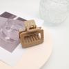 Presilha de garra estilo coreano temperamento elegante presilha tubarão tamanho grande presilha para cabelo na nuca presilha de cabelo para banho estilo coreano presilha de cabelo
