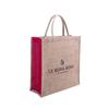 Bolsa de Lino en Blanco DIY Compras Pintadas a Mano Bolsa de Yute Regalo Tote Almacenamiento Bolsa de Yute Personalizada Artística