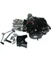 Vehículo todoterreno mono pequeño horizontal 110 125cc motor de cuatro tiempos ensamblaje de motocicleta vehículo asistido de dos ruedas