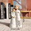 Amazon Transfronterizo Mejores Amigas Tomadas de la Mano Amistad de Hermanas Resina Decoración para el Hogar para Sala de Estar, Escritorio, Mesa de Dormitorio Adornos