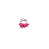 Ear Cuff de Esmalte Frío Colorido Dopamina Coreana y Japonesa Diseño Original de Nicho Forma de Corazón Incrustado de Circonitas Sin Perforación