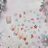 Pegatinas Tomoni para Uñas con Relieve DIY Populares Estilo Fresco de Primavera Pegatinas para Uñas Coloridas Decoraciones Florales para Uñas