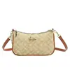 2026 Bolso Transfronterizo para Mujer Marca C Bolso de Hombro Nuevo Moda Estampado Marca Kou Bolso de Hombro Cruzado para Mujer Bolso de Mano con Monograma