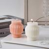 Nova Vela Aromática de Cera Geométrica em Coluna Decorações para Casa Transfronteiriças Ins Adereços para Fotos Cerimônia de Casamento