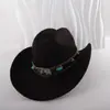 Chapéus Transfronteiriços para Mulheres, Cintos Incrustados com Cabeças de Touro e Acessórios de Turquesa, Chapéus da Moda, Acessórios Combinando, Chapéus e Chapéus Atacado