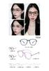 Montura de gafas con inserción TR90, tendencia de moda fresca, personalidad, gafas combinables, diseño simple transfronterizo 7034