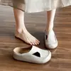 Pantuflas de Plataforma con Suela Gruesa y Punta Cerrada para Mujer, Adecuadas para Combinar con Faldas, Calzado de Verano para Exteriores 2026, Mules que Aumentan la Altura, Cómodas y No Cansan los Pies, Medias Pantuflas