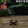 Soporte para Incienso con Diseño de Imitación de Jade Similar al Vidrio, Cenicero, Quemador de Incienso Vertical Estilo Zen, Quemador de Incienso Creativo de Sándalo, Soporte para Incienso Horizontal