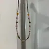 Nuevo Collar Boho Colorido de Piedra Natural de Moda con Colgante Único Hecho a Mano Collar para Clavícula