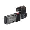 Válvula solenoide 4v210-08 neumática de cinco vías y dos posiciones 12V controlador de válvula 24v interruptor de válvula electrónica 220V Dade