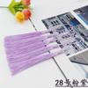 Espiga Redonda Pequena Vertical DIY Pendurada à Mão Espiga Pendurada Antiga Marcador de Página Espiga Estilo Chinês Tecido Bandeira de Mesa Pequeno Borla