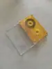 Reproductor de Grabadora de Cinta Magnética de Color Transparente de 45 Minutos Nuevo Cinta de Cassette Cinta de Grabación Nostálgica Cinta Magnética