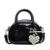 2025 Nuevo Estilo Estilo Occidental Bolso Pequeño Estilo Senmeng para Mujer Bolso Cruzado Moderno Combinable Verano Bolso Bowling Portátil