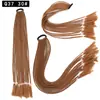 Coleta Gradiente de Siete Colores Coleta Trenza Pequeña Trenza de Color Sucio Coleta Tocado Personalizado Hip Hop Trenza de Tres Hilos