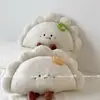 Linda almohada con forma de dumpling, el cojín de noche de los sueños de una niña, decoración suave para sofás y ventanales, una almohada cómoda para dormir en residencias estudiantiles o en camas, proporcionando soporte para la espalda
