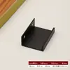 Puxador de Borda Selada Embutido para Guarda-Roupa, Sem Furo, Fácil de Instalar, Puxador em Liga de Alumínio Anodizado para Gaveta, Guarda-Roupa, Porta de Armário