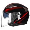 Capacete GXT Capacete de Motocicleta Masculino Carro Elétrico Lente Dupla Capacete Meio Capacete Feminino Verão Quatro Estações Meio Coberto G708