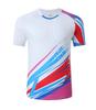 Camisetas de Malla Transpirable para Tenis de Mesa y Bádminton para Adultos y Niños, Ropa Deportiva de Manga Corta de Secado Rápido para Verano