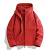 Chaqueta de viaje para otoño e invierno para mujer, estilo Luotuo, 3 en 1, cortavientos e impermeable, ropa de alpinismo desmontable para hombre