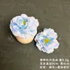 Exquisitas Cabezas de Flores de Peonía, Flores Artificiales para Arreglo de Escena de Boda, Materiales DIY, Adornos Decorativos de Flores Falsas al por Mayor