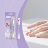 Caneta Nymixa 2 em 1 para Cuidado das Unhas Hidrata e dá Brilho à Superfície da Unha, Caneta Portátil para Cuidado Diário das Unhas