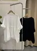 2026 Verão Feminino Gola Redonda Estilo Japonês Camisa de Algodão Camisa Solta Top Estilo Artístico Estilo Floresta Doce 88351