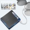 Estuche para cigarrillos Focus YH050 de gran capacidad con carga USB, encendedor de red rojo, personalidad, explosiones transfronterizas