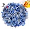 Ornamentos de Cascalho de Jade Dongling Azul Fragmentos de Cristal Azul Jade Estação Internacional Taça Yoga Óleo Essencial Expansor Pedra Fragrante Decoração
