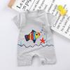 Ropa de Gateo de Manga Corta Nueva para Bebé de Primavera y Verano Ropa de Gateo Delgada de Verano Primavera y Otoño para Recién Nacido Categoría a Ropa de Gateo Corta de Manga Corta para Recién Nacido