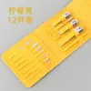 Cortauñas creativas de dibujos animados rojos de Internet de 7 piezas fabricantes herramientas portátiles de manicura para uñas set de cortauñas para el hogar