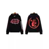 Marca da Moda Estilo Americano High Street Ins Nicho Vintage Antigo Estampa de Letra Solto Moletom com Capuz Masculino e Feminino Outono e Inverno